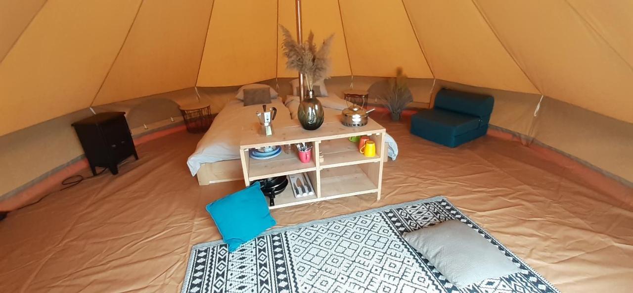בנס Tente Bell Au Camping Hautoreille מראה חיצוני תמונה
