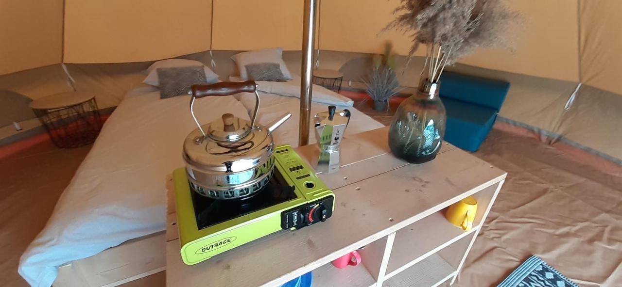 בנס Tente Bell Au Camping Hautoreille מראה חיצוני תמונה